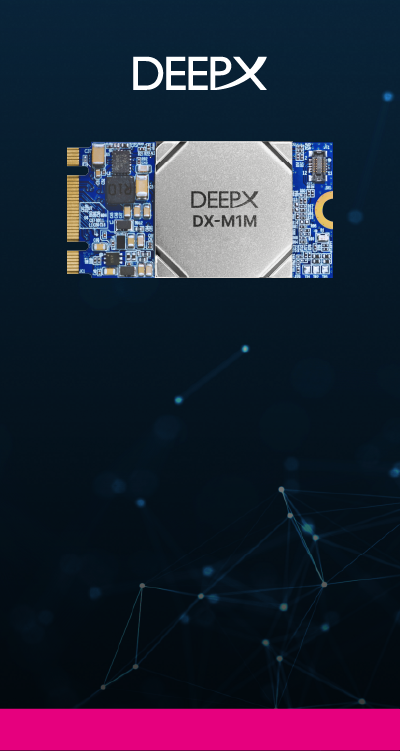 Compact edge AI accelerator from DeepX